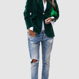 Denitsa™ - Елегантно кадифено палто