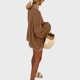 Lora™ - Paris Oversized плетен пуловер