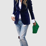 Denitsa™ - Елегантно кадифено палто