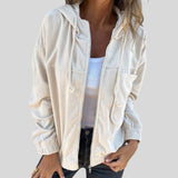 Ognyana™ - Кадифено палто с цип