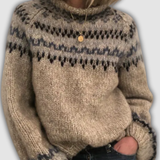 Olivia™ - Стилен ретро пуловер