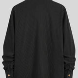 Atanas™ - Ежедневна кадифена риза с копчета