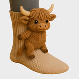 Lidiya™ - Чорапи с 3D животни