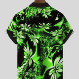 Kiril™ - Мъжка риза с флорален принт