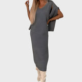 Viktoria™ - Елегантен плетен комплект от две части