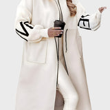 Nikolina™ – Дълго плетено палто