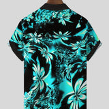 Kiril™ - Мъжка риза с флорален принт