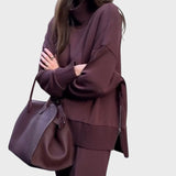 Petrana™ - Елегантен комплект от две части с поло яка