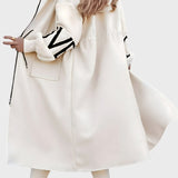 Nikolina™ – Дълго плетено палто