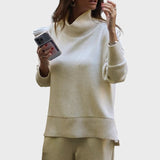 Petrana™ - Елегантен комплект от две части с поло яка