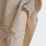 Bilyana™ - Оувърсайз пуловер с пончо