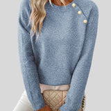 Ruzha™ - Елегантен плетен пуловер с мъниста