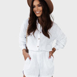 Bonka™ - Комплект риза и шорти Santorini