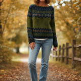 Ivelina™ - Елегантен ретро пуловер