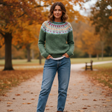 Antonia™ ​​​​- Стилен ретро пуловер