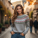 Valentina™ - Стилен ретро пуловер