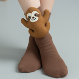 Ленивец™ - Топли чорапи с щампа на ленивец