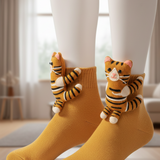 Котка™ - Топли чорапи с щампа на котка