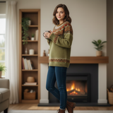 Anabela™ - Стилен ретро пуловер