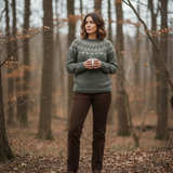 Paulina™ - Стилен ретро пуловер