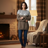 Kameliya™ - Стилен ретро пуловер