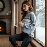 Tsvetelina™ - Елегантен ретро пуловер