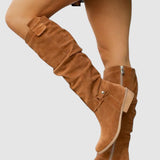 Kosara™ - Удобни и топли велурени ботуши