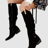 Kosara™ - Удобни и топли велурени ботуши