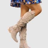 Kosara™ - Удобни и топли велурени ботуши