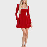 Aglaia™ - Кадифена рокля