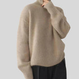Milena™ - Пуловер с висока яка