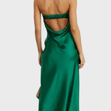 Ivomira™ - Дълга сатенена рокля