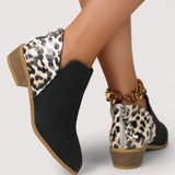 Todorka™ - Боти с леопардов принт