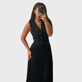 Boryana™ - Елегантен комплект от две части без ръкави