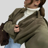 Katya™ - Овърсайз яке от велур