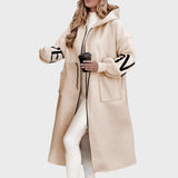 Nikolina™ – Дълго плетено палто