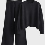 Tereza™ - Елегантен плетен комплект от две части