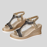 Vili™ - Ортопедични сандали с клиновиден ток