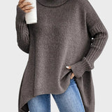 Rayna™ - Пуловер с висока яка