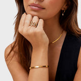 Damyaná™ - Пръстен със златни листа