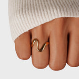 Trendafila™ - пръстен Onda Dorada