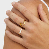 Trendafila™ - пръстен Onda Dorada