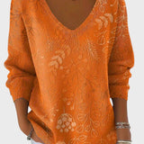 Lyubka™ - Спокоен есенен пуловер