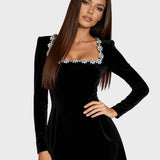 Aglaia™ - Кадифена рокля