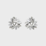 Perunika™ - Кръгли обеци с венчелистчета