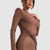 Stoian™ - Блестяща макси рокля