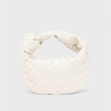 Reni™ - Мини чанта тип „хобо“ с плетен възел